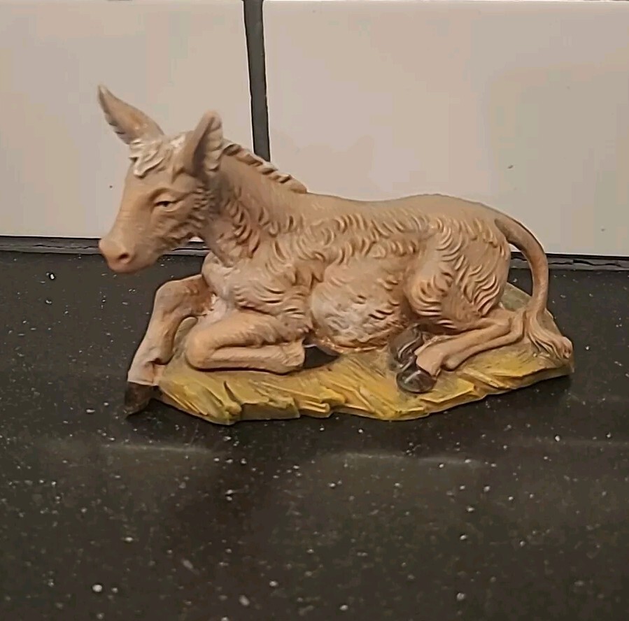 4 Fontanini Wiseman, Camel, Angel, Donkey Heirloom Nativity Italy