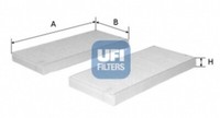 UFI Innenraumfilter Partikelfilter FüR BMW X3 F25 X4 F26 Alpina XD3 53.251.00