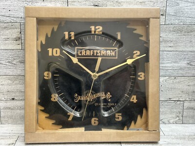 Vintage Craftsman Sears Roebuck & Co Steel Circular Saw Blade Shop