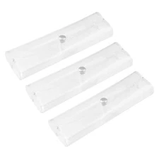 Plastic Eyeglasses Eyewear   Glasses Holder Case Box Protector Clear 3pcs