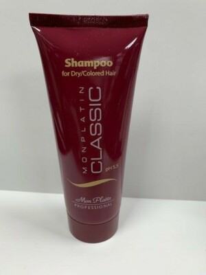 MON PLATIN  CLASSIC  SHAMPOO FOR DRY COLOR HAIR  3.4OZ  / NEW