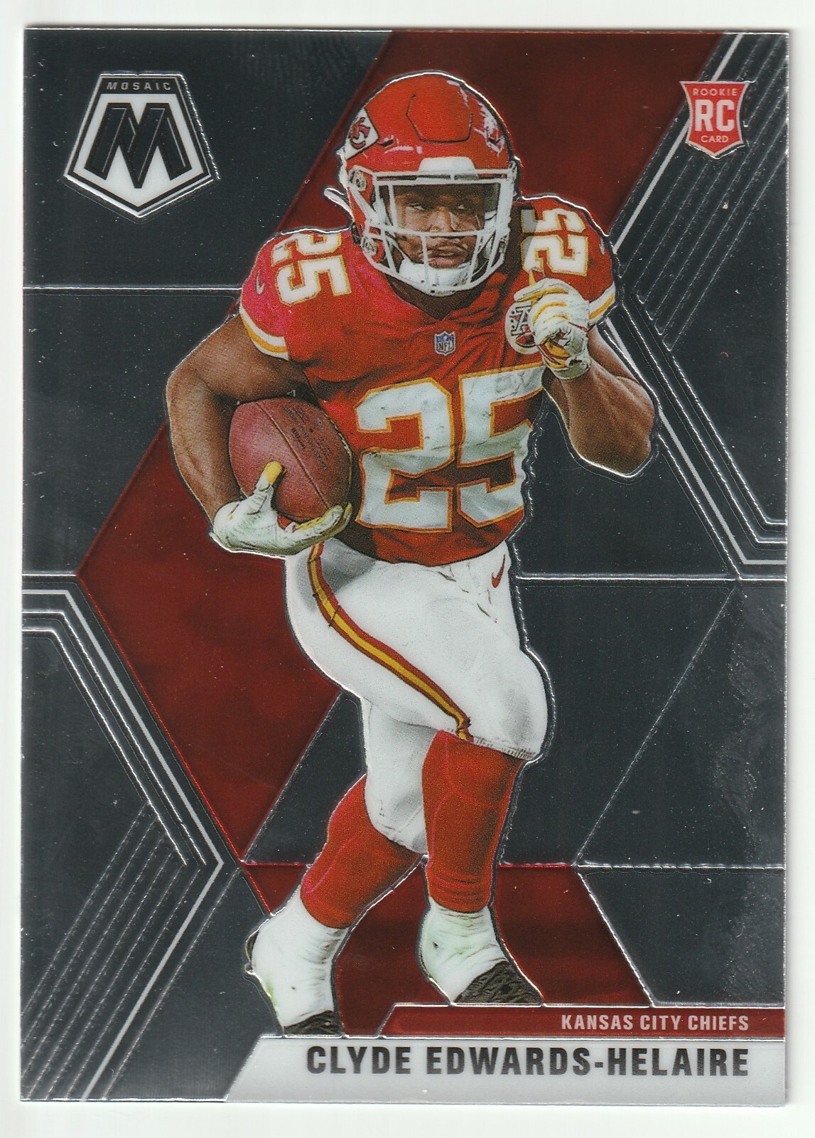2020 Panini Mosaic #212 Clyde Edwards-Helaire Kansas City Chiefs Base
