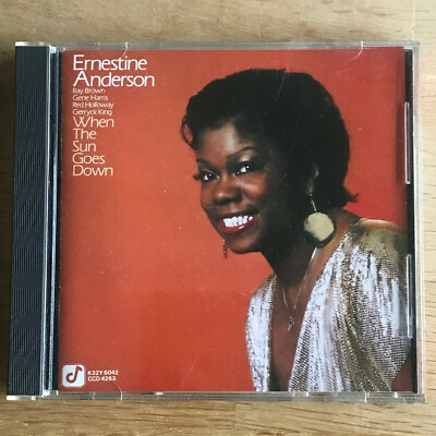 ERNESTINE ANDERSON - when the sun goes down I CD 1985
