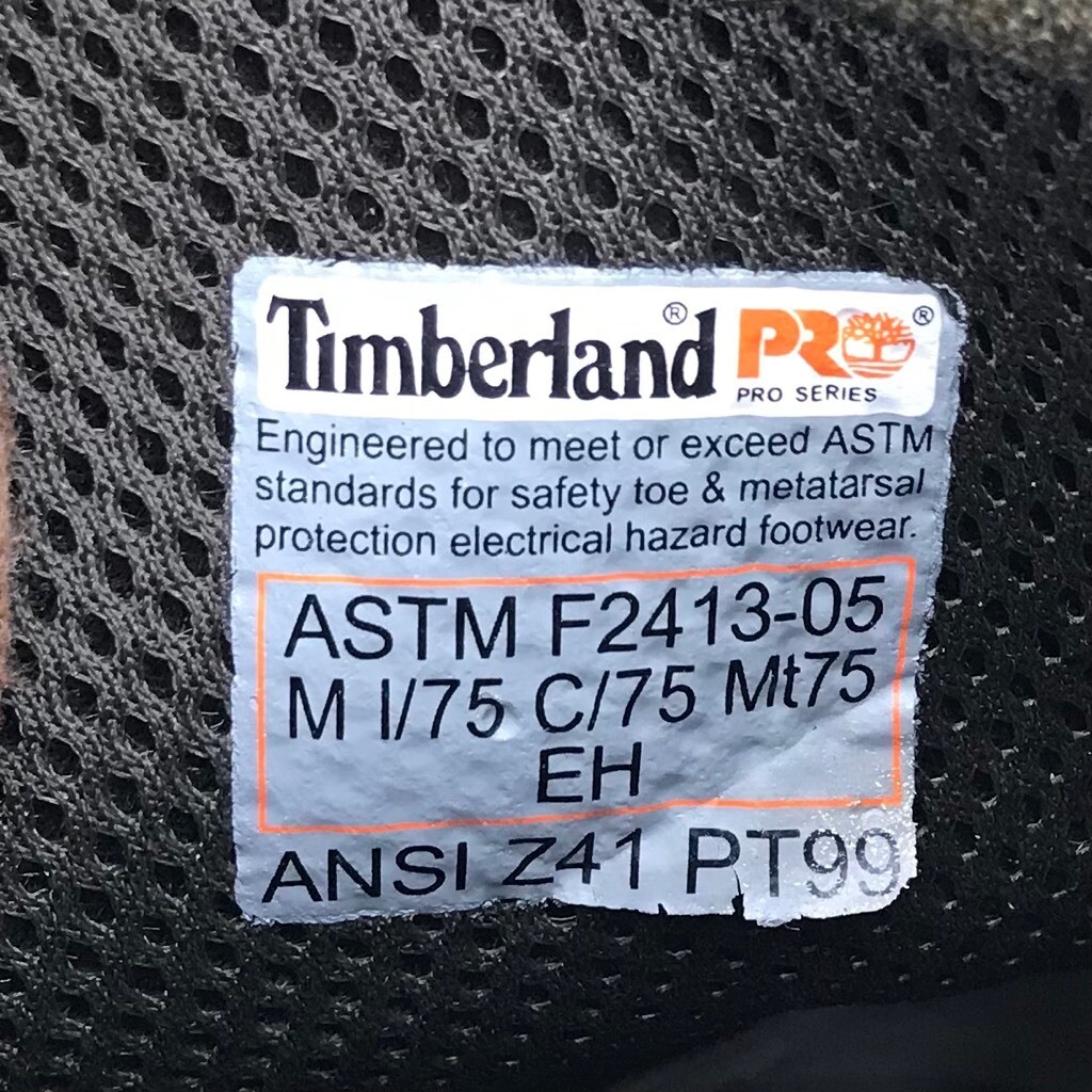 Timberland Pro Men Work Safety Boots Brown Black Lace Up Ankle