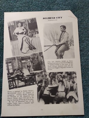Sk73 Ephemera 40er Jahre Film Bild Diamond City Diana Dors 