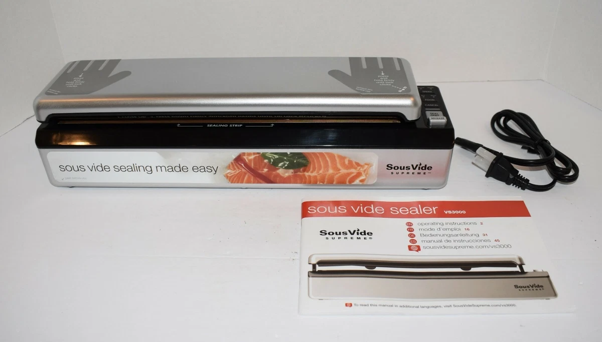 Før overraskelse vindue sous vide supreme vacuum sealer Alligevel