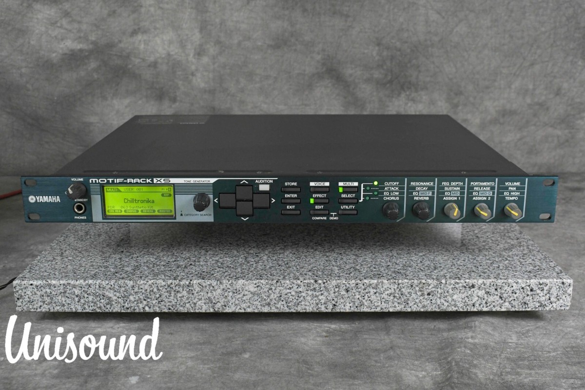 YAMAHA MOTIF-RACK XS モジュール音源（yamaha motif rack xsの