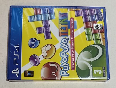 Puyo Puyo Tetris Sony PlayStation 4 PS4 brandneu versiegelt PAL Sega
