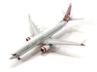 Gemini Jets GJVOZ2142 1/400 B737 Max 8 Virgin Australien Airlines Reg: VH-8IA
