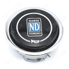 Nardi Black Italy Torino Steering Wheel Horn Button Classic Single Universal