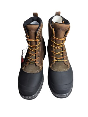 Wolverine Mens 11.5 Floorhand Swamp Brown Steel Toe Waterproof