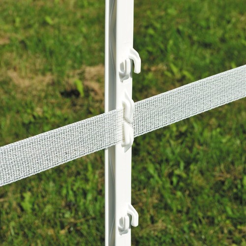 20 X WHITE 3FT POSTS Electric Fencing Fence Stakes Poles 105cm With