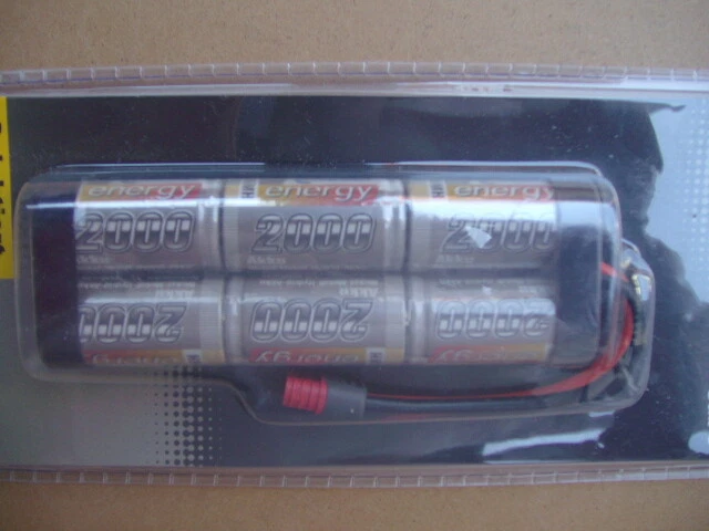 Conrad energy Modellbau-Akkupack (NiMh) 7.2 V 2000 mAh Zellen-Zahl: 6 Stück D437 - Bild 2 von 3