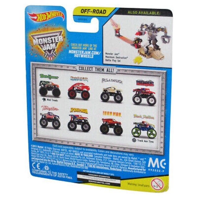 New Hot Wheels Monster Jam Figure SPIDER-MAN #68 Marvel Avengers 1