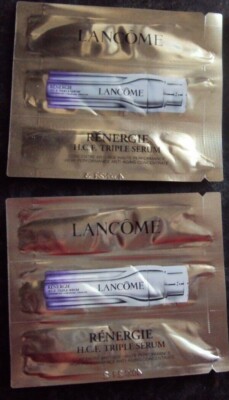 NEUHEIT  2 x Lancome Renergie H.C.F. Triple Serum Anti Age Konzentrat Creme HCF 