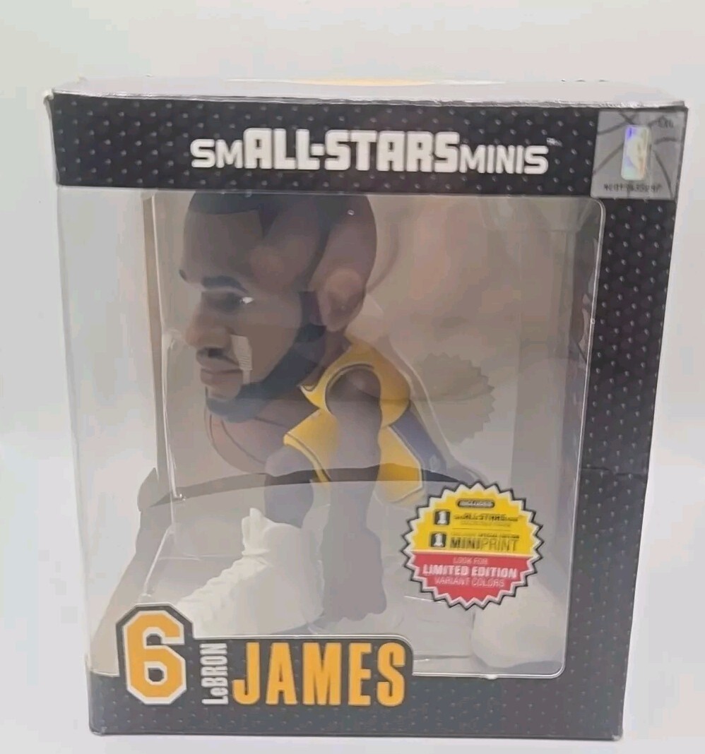 LeBron James NBA smALL-STARS MINI 6 inch Figure Rare Basketball