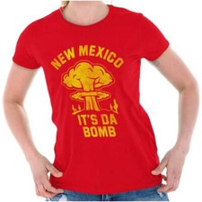 New Mexico Trinity Site Tourist Vacation Womens Top Junior Graphic Tee
