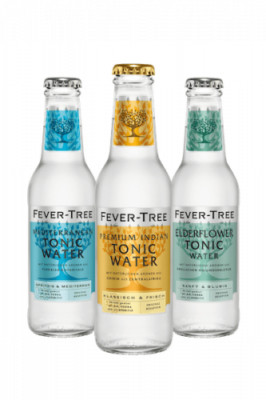 Fever Tree Tonic Water Mix 12x0,2l  jeweils 4 Flaschen pro Sorte