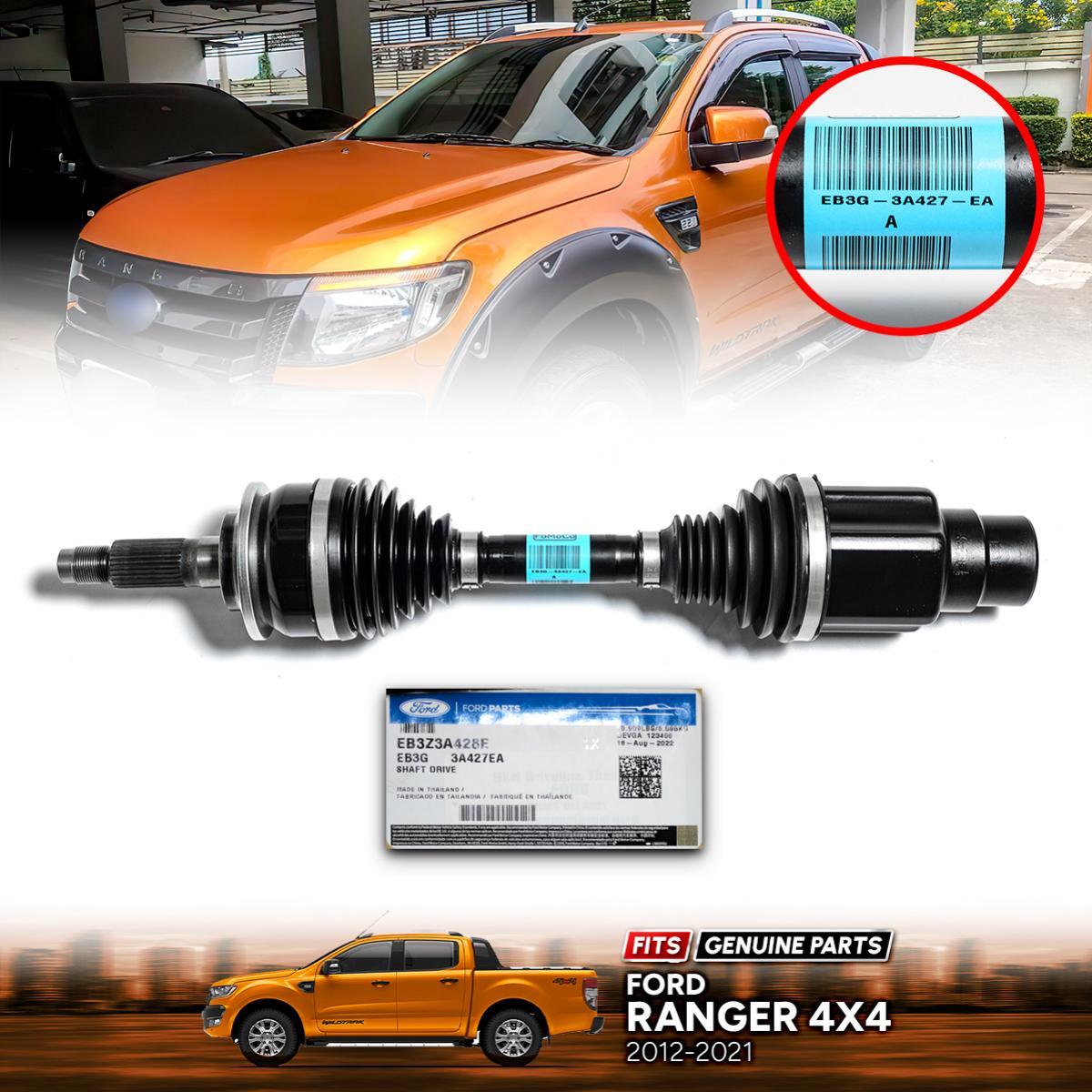 Front Right Drive Shaft Axel For Ford Ranger T6 2.2 3.2 TDCi 4x4 2012-2022  | eBay