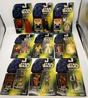 Star Wars POTF feat. Han Solo, Leia, Vader 9 Figure Lot. 1997 Kenner. New.  S6