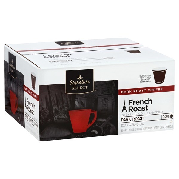 Safeway/Signature SELECT Coffee KCup Pods Dark French Roast 144 Count