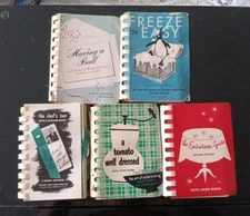 Ruth Chier Rosen Vintage COOKBOOK Collection c.1960s FREEZE EPICUREAN BALL