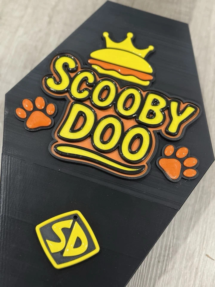 Caixão de brinquedos Burger King Scoopy Doo (brinquedos não incluídos) - Imagem 3 de 3