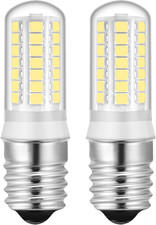 E17 LED Bulb Dimmable 4W Microwave Oven Light Bulbs, Daylight White 6000K, 40W H