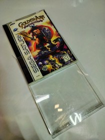 Golden Axe: The Duel (Sega Saturn, 1996) slip cover tested cib