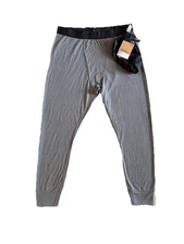 THE NORTH FACE MEN'S LARGE WOOL BLEND BASE LAYER BOTTOMS PANTS