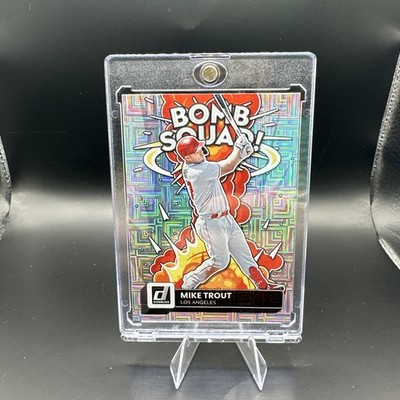 2022 Panini Donruss - Bomb Squad Mike Trout #BS-8 Vector