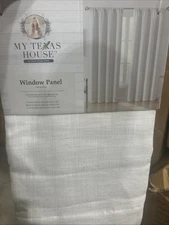 My Texas House Window Panel 52 X 96 Solid Ivory 
