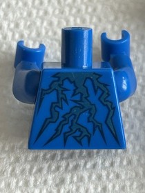 LEGO Ninjago NRG Jay Minifigure Rise of Snakes (UNPRINTED HOOD ) Authentic 9570