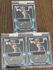 2003 Bowman Signature Dahntay Jones Rookie Auto /1250 (3 Card Lot)