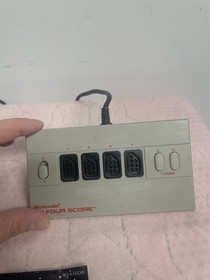 Four Score WORKING Nintendo Controller NES 4 Player Fun TESTED! NES-034A