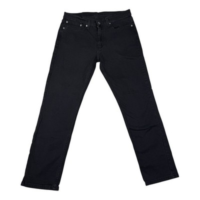 Levis 511 Slim Fit Jeans Mens W34 L30 Black Denim Pants 04511-1907