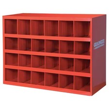 Durham Mfg 356-17-S1156 Pigeonhole Bin Unit, 33.75 In W X 12 In D X 23.875 In