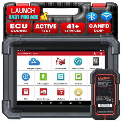 LAUNCH X431 PRO3 ACE V+ KFZ OBD Diagnosegerät ALL System CAN FD DoIP PRO5
