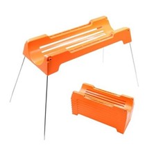 RV Sewer Hose Support, Sewer Hose Support Kit,Foldable Metal 20 FT Orange