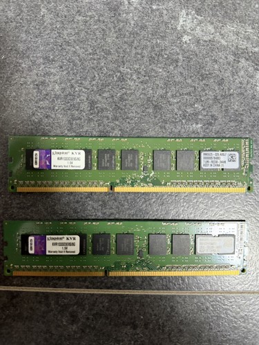 Kingston 2X8GB 16GB DDR3-1333MHz ECC 240-Pin KVR1333D3E9S/8G RAM Modul #26