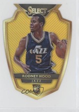2014-15 Panini Select Premier Level Gold Prizm 4/10 Rodney Hood #192 h8k