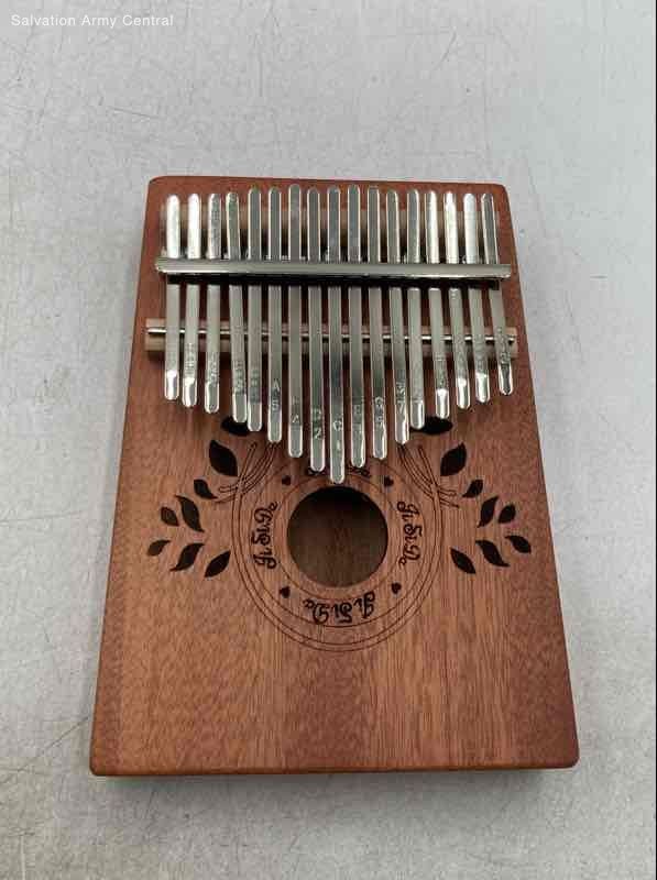 17 Key Thumb Piano Hand Percussion Musical Instrument Kalimba With Manual