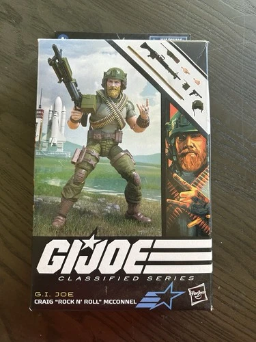 Hasbro G.I. Joe Classified Series Craig 'Rock N' Roll' Action Figure w/ Accesso…