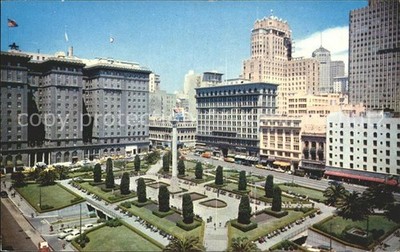 San Francisco California Union Square