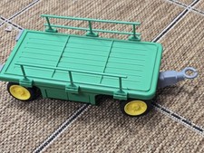 Vintage 1997 Rokenbok Cargo Trailer w/ Rails - Construction Vehicle Transporter