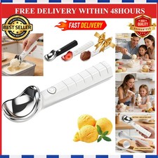 GUSHE Heated Ice Cream Scoop Rechargeable - Electric Ice Cream Scooper