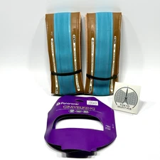 Panaracer GravelKing 700×38C Turquoise Limited 2023 Color 2 Tires Set