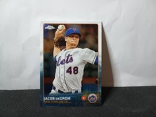 2015 Topps Chrome Baseball card Jacob deGrom #183 New York METS MINT