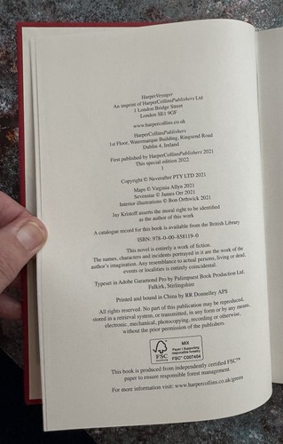 Jay Kristoff - Empire Of The Vampire Limited Illustrated First Edition - Afbeelding 5 van 11