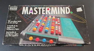 Vintage Mastermind Brettspiel Parker Brothers 1994 Retro Logik Puzzle Einheit